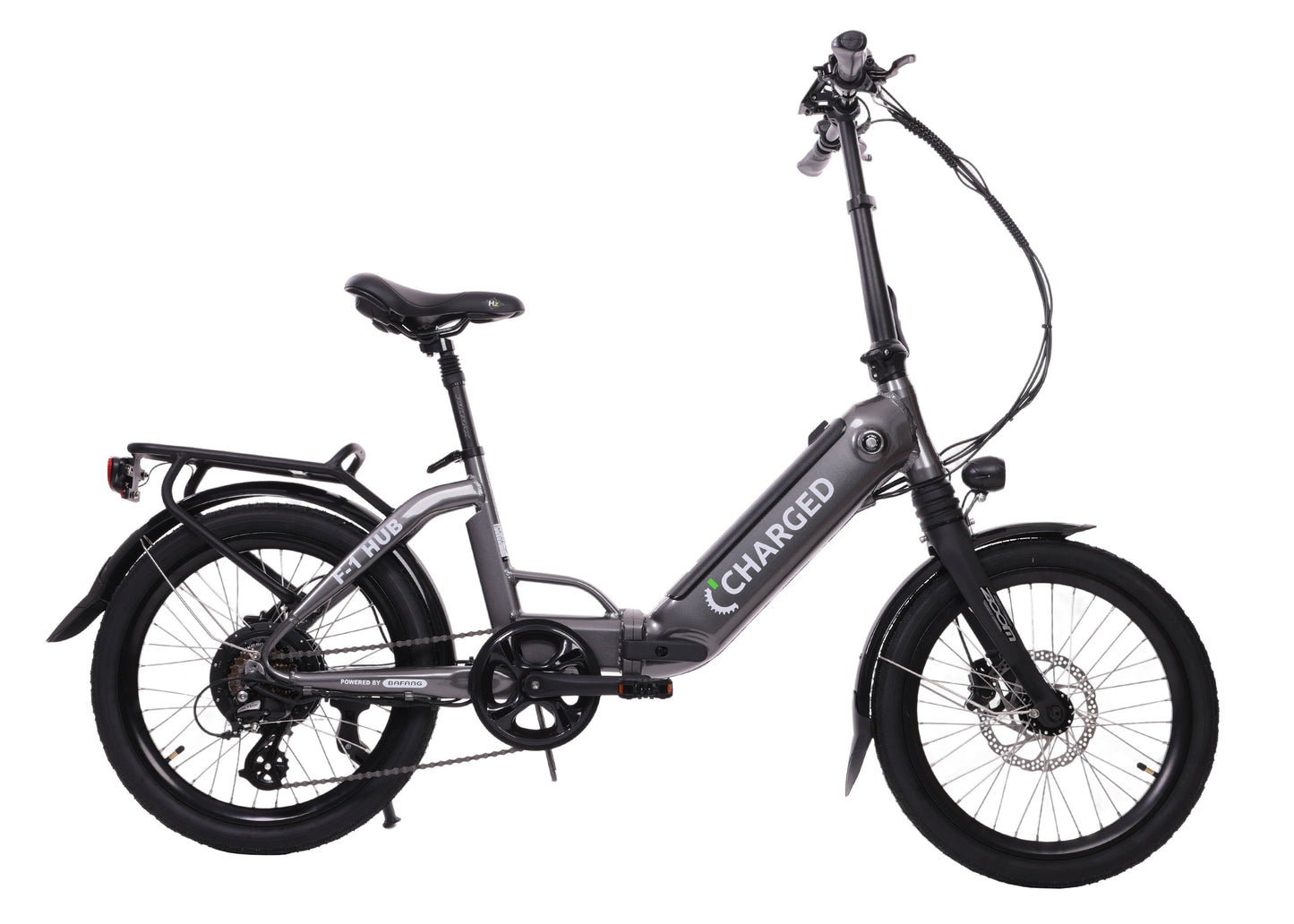 Charged F-1 Hub Adventure Folding Electric Bike