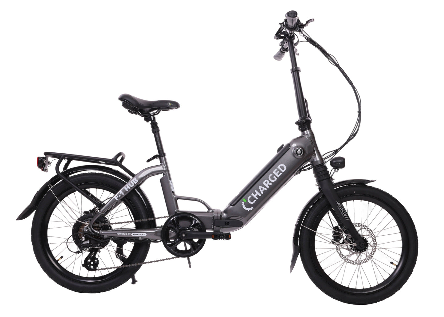 Charged F-1 Hub Adventure Folding Electric Bike