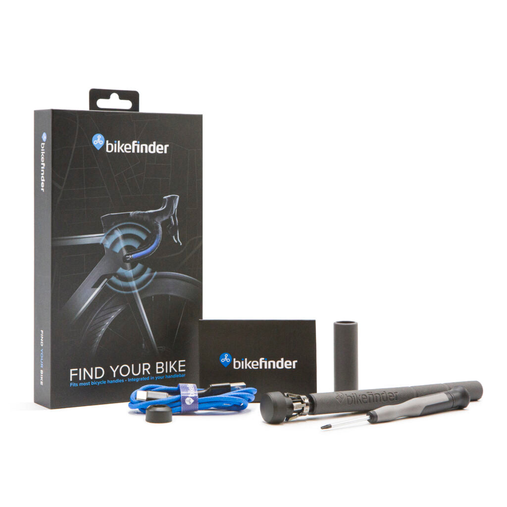Bikefinder Bike GPS Tracker, Bar-End Integrated (eSIM)