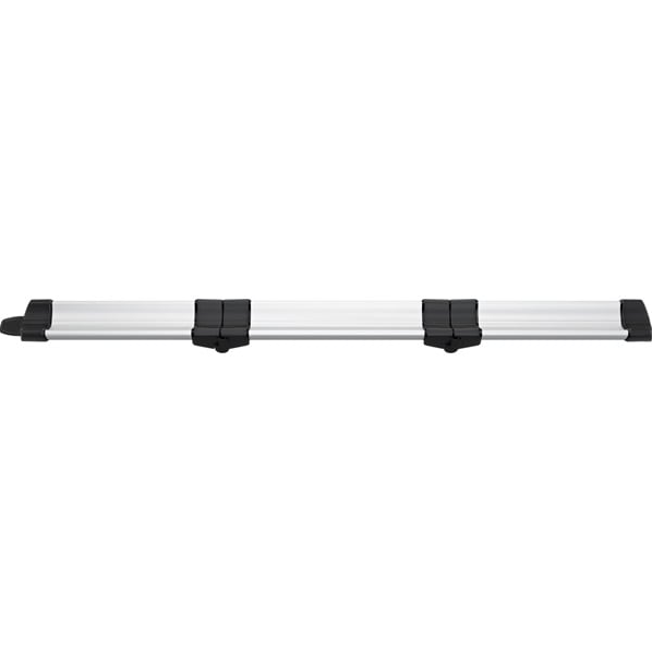 Thule Folding Loading Ramp for EasyFold XT bike rack in black and silver, folding design for easy bike loading and storage