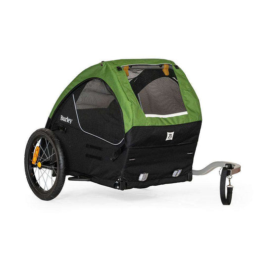 Burnley Tail Wagon Pet Trailer for bikes, featuring lightweight design and compact fold for easy transport.